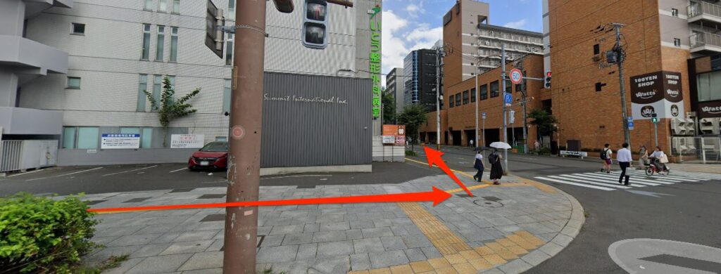 BEYOND(ビヨンド)札幌ANNEX店に地下鉄西11丁目駅から徒歩で行くときの流れ